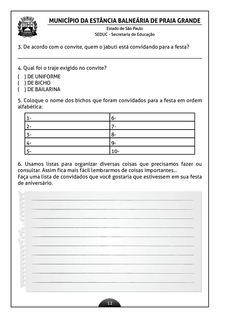 Atividades de língua portuguesa para o 2º ano — p9 | Atividades Educação Infantil (ensinoja.com.br)