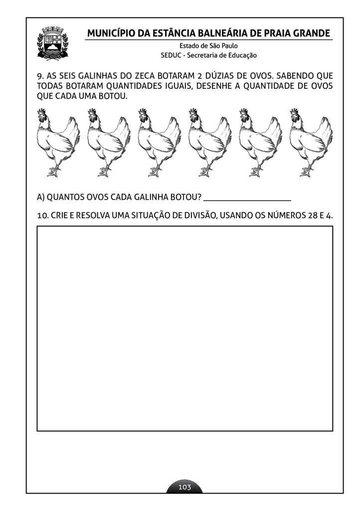 Atividades de língua portuguesa para o 2º ano — p100 | Atividades Educação Infantil (ensinoja.com.br)