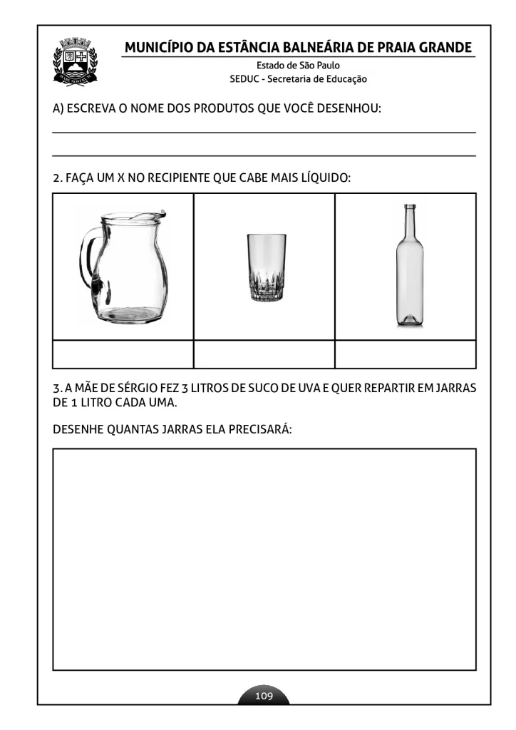 Atividades de língua portuguesa para o 2º ano — p106 | Atividades Educação Infantil (ensinoja.com.br)