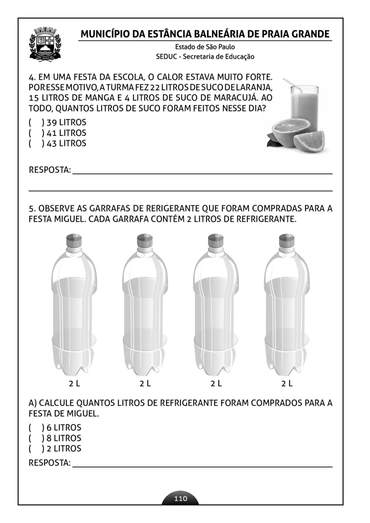 Atividades de língua portuguesa para o 2º ano — p107 | Atividades Educação Infantil (ensinoja.com.br)