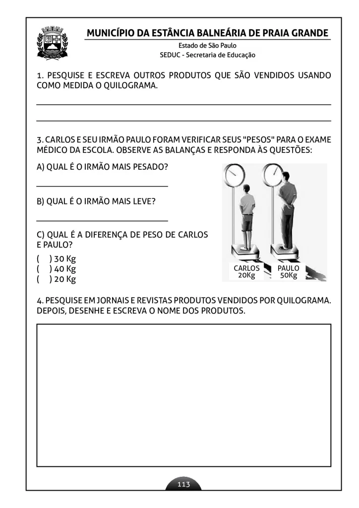 Atividades de língua portuguesa para o 2º ano — p110 | Atividades Educação Infantil (ensinoja.com.br)