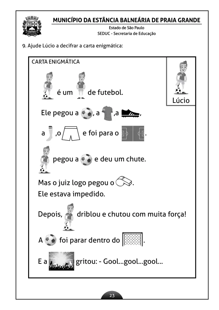 Atividades de língua portuguesa para o 2º ano — p20 | Atividades Educação Infantil (ensinoja.com.br)