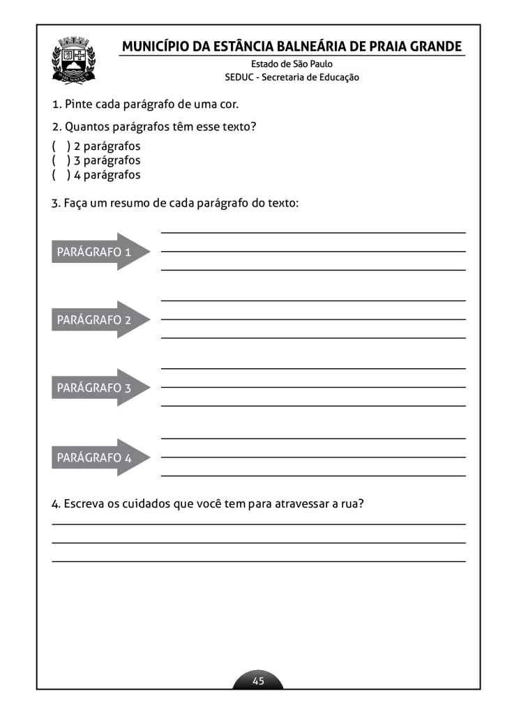 Atividades de língua portuguesa para o 2º ano — p42 | Atividades Educação Infantil (ensinoja.com.br)