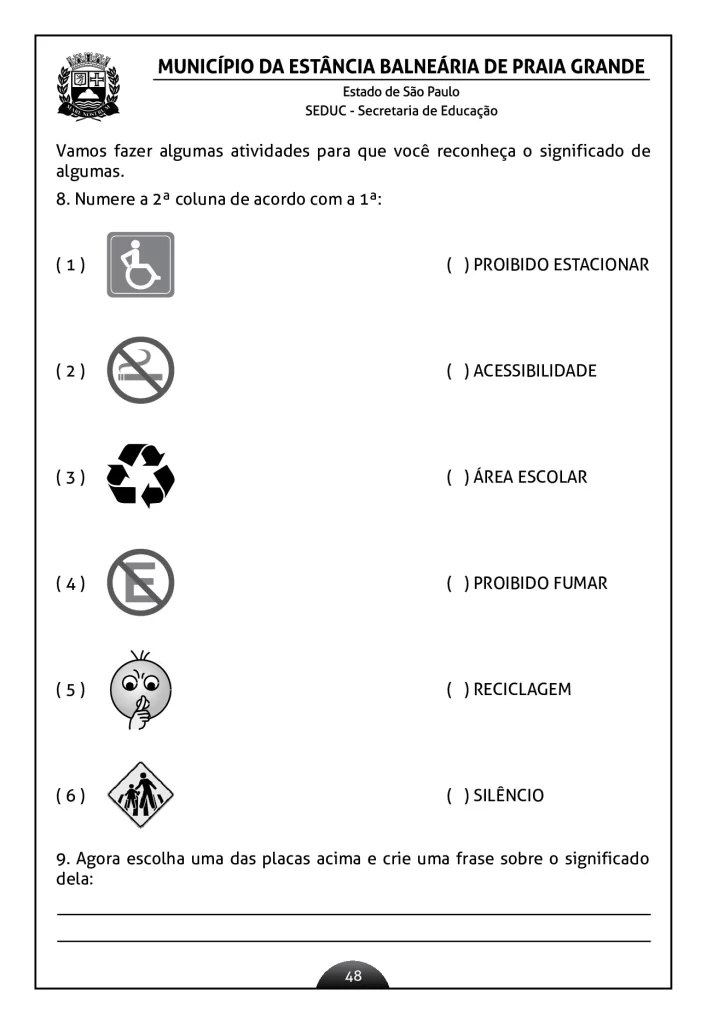 Atividades de língua portuguesa para o 2º ano — p45 | Atividades Educação Infantil (ensinoja.com.br)