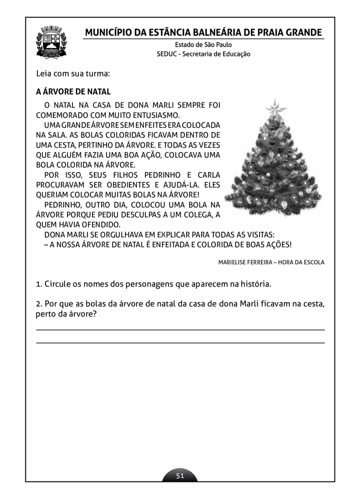 Atividades de língua portuguesa para o 2º ano — p48 | Atividades Educação Infantil (ensinoja.com.br)