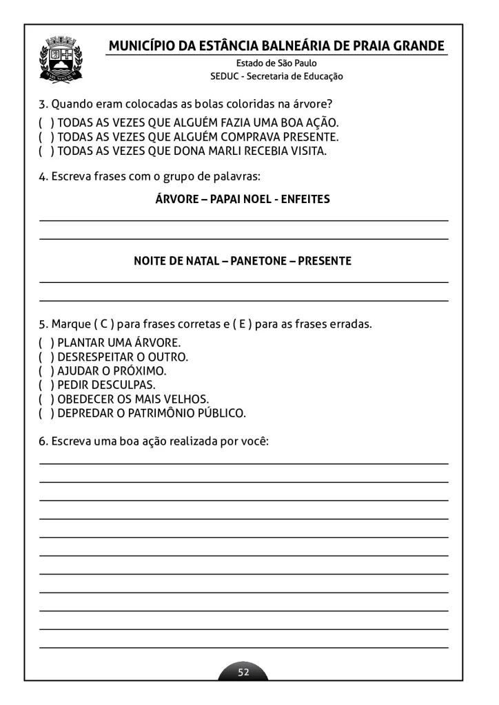 Atividades de língua portuguesa para o 2º ano — p49 | Atividades Educação Infantil (ensinoja.com.br)