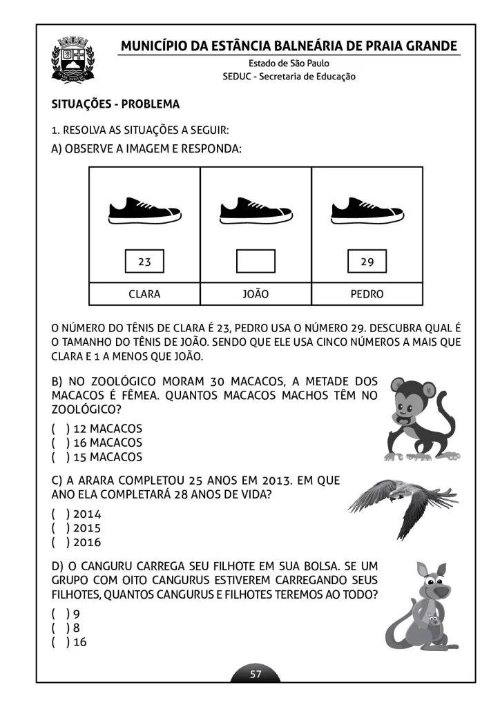 Atividades de língua portuguesa para o 2º ano — p54 | Atividades Educação Infantil (ensinoja.com.br)