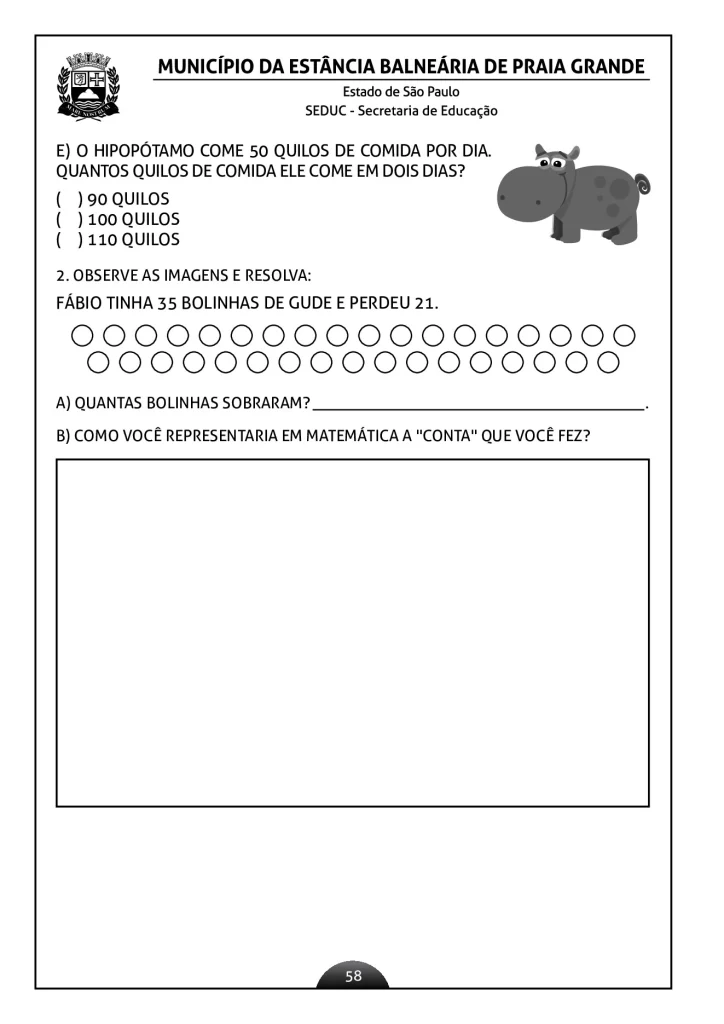 Atividades de língua portuguesa para o 2º ano — p55 | Atividades Educação Infantil (ensinoja.com.br)