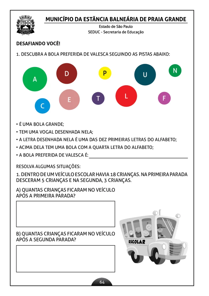 Atividades de língua portuguesa para o 2º ano — p61 | Atividades Educação Infantil (ensinoja.com.br)