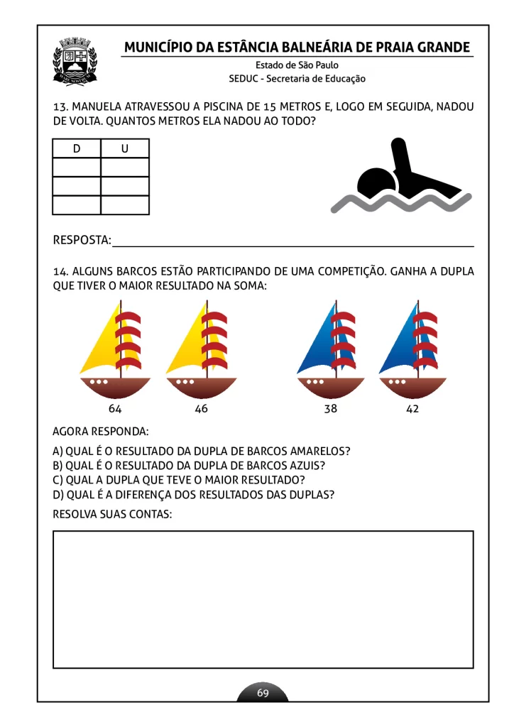 Atividades de língua portuguesa para o 2º ano — p66 | Atividades Educação Infantil (ensinoja.com.br)