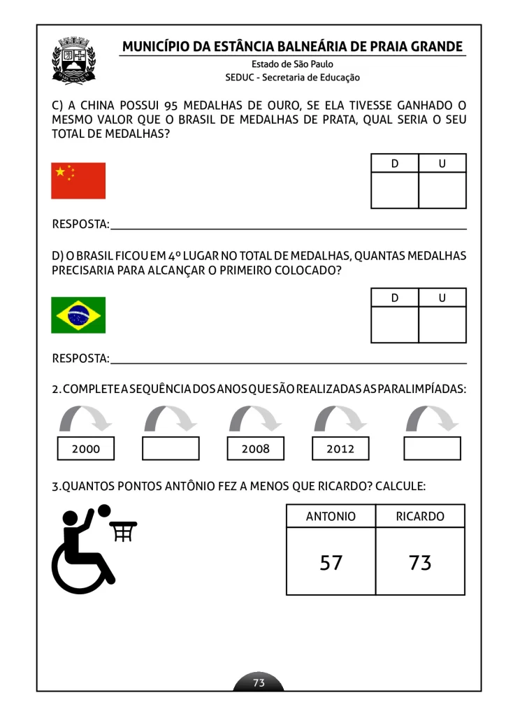 Atividades de língua portuguesa para o 2º ano — p70 | Atividades Educação Infantil (ensinoja.com.br)