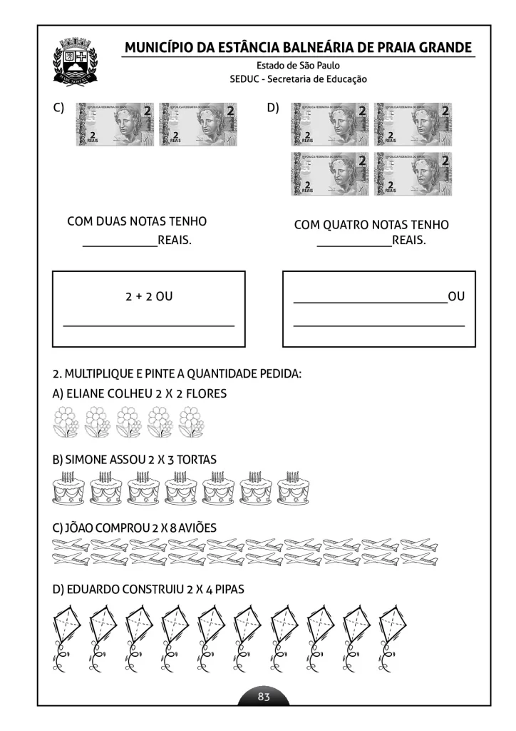 Atividades de língua portuguesa para o 2º ano — p80 | Atividades Educação Infantil (ensinoja.com.br)