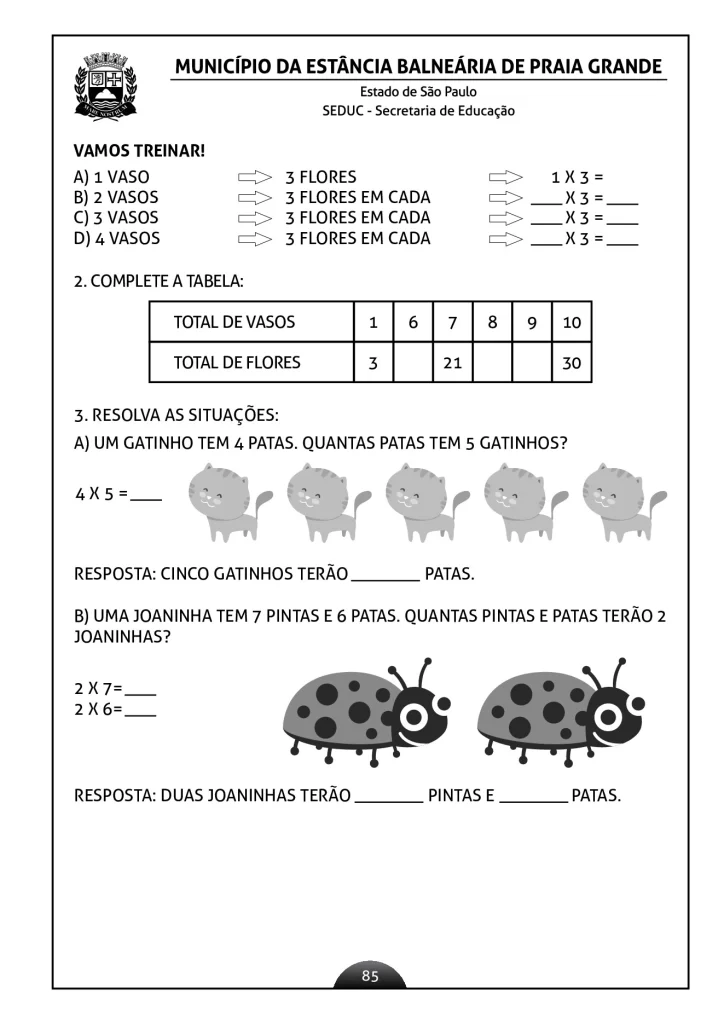 Atividades de língua portuguesa para o 2º ano — p82 | Atividades Educação Infantil (ensinoja.com.br)