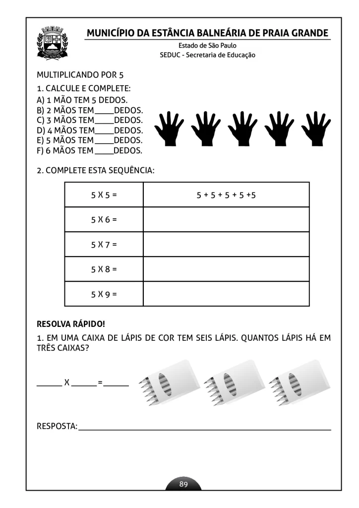 Atividades de língua portuguesa para o 2º ano — p86 | Atividades Educação Infantil (ensinoja.com.br)
