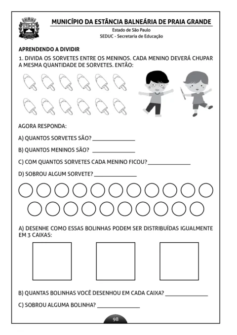 Atividades de língua portuguesa para o 2º ano — p95 | Atividades Educação Infantil (ensinoja.com.br)