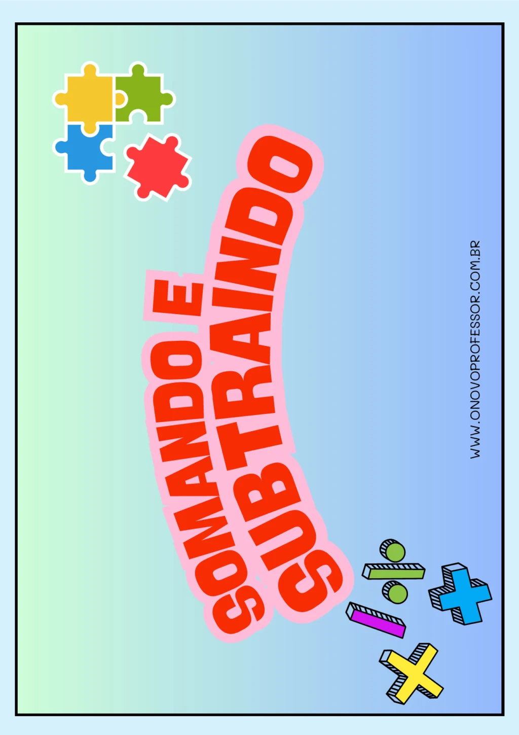 Atividades de Matemática 1º ano: Adição e Subtração (PDF)
