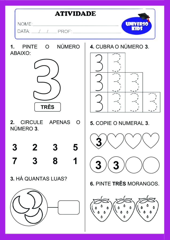 Atividades de matemática para crianças — p3 | Atividades Educação Infantil (ensinoja.com.br)