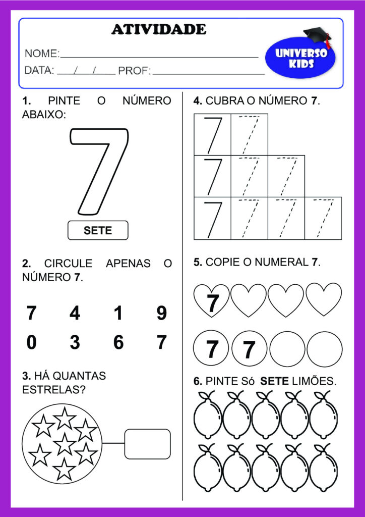 Atividades de matemática para crianças — p7 | Atividades Educação Infantil (ensinoja.com.br)