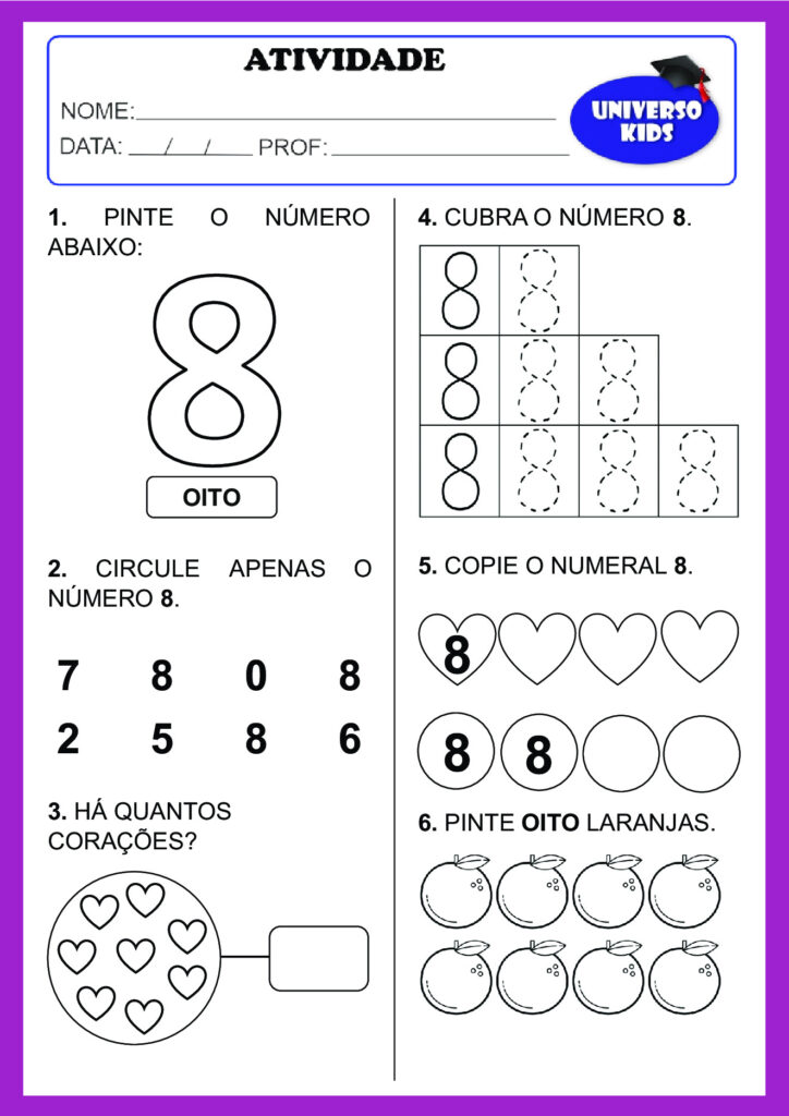 Atividades de matemática para crianças — p8 | Atividades Educação Infantil (ensinoja.com.br)