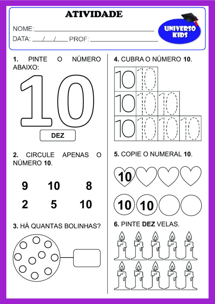 Atividades de matemática para crianças — p10 | Atividades Educação Infantil (ensinoja.com.br)