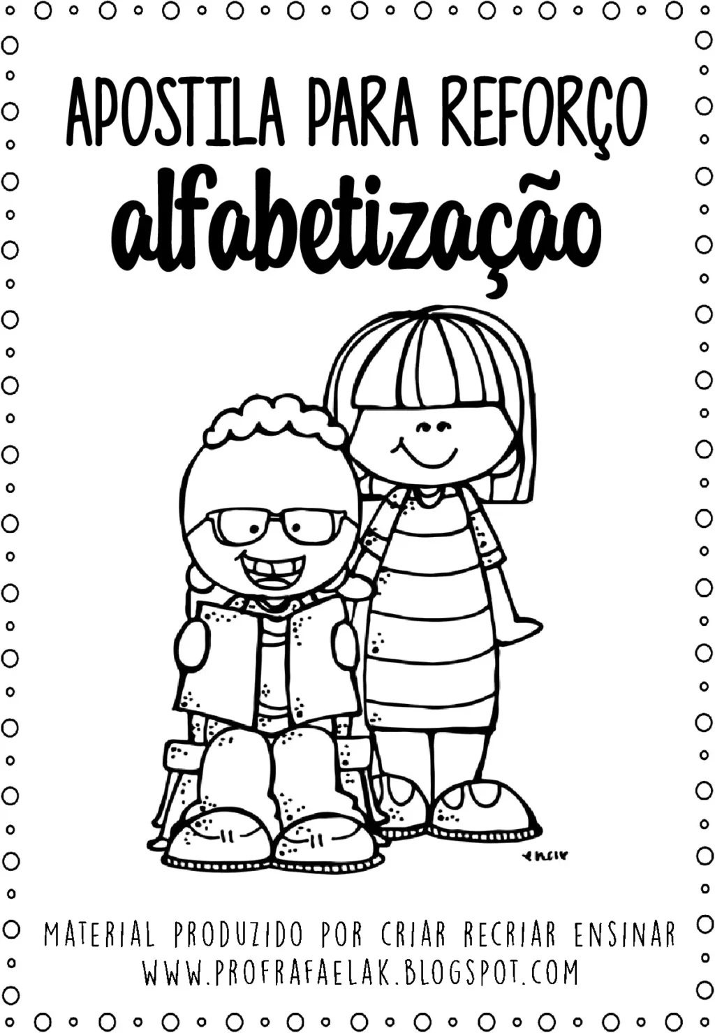 Atividades de Reforço: Alfabetização para Imprimir (PDF)