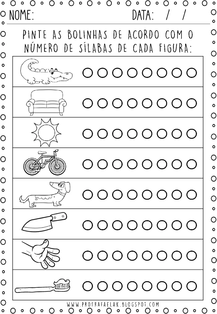 Atividades de Reforço: Alfabetização para Imprimir (PDF) — p5 | Atividades Educação Infantil (ensinoja.com.br)