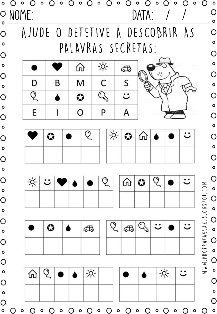 Atividades de Reforço: Alfabetização para Imprimir (PDF) — p12 | Atividades Educação Infantil (ensinoja.com.br)