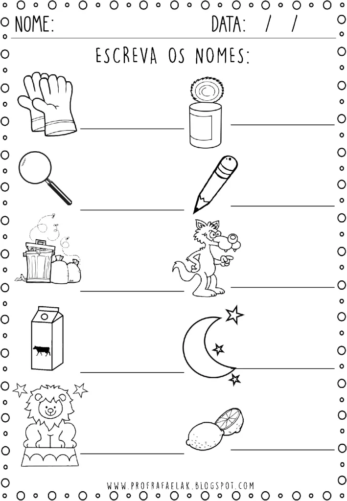 Atividades de Reforço: Alfabetização para Imprimir (PDF) — p19 | Atividades Educação Infantil (ensinoja.com.br)