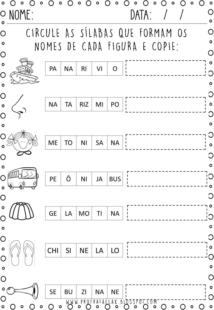 Atividades de Reforço: Alfabetização para Imprimir (PDF) — p23 | Atividades Educação Infantil (ensinoja.com.br)