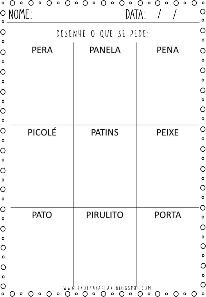 Atividades de Reforço: Alfabetização para Imprimir (PDF) — p25 | Atividades Educação Infantil (ensinoja.com.br)