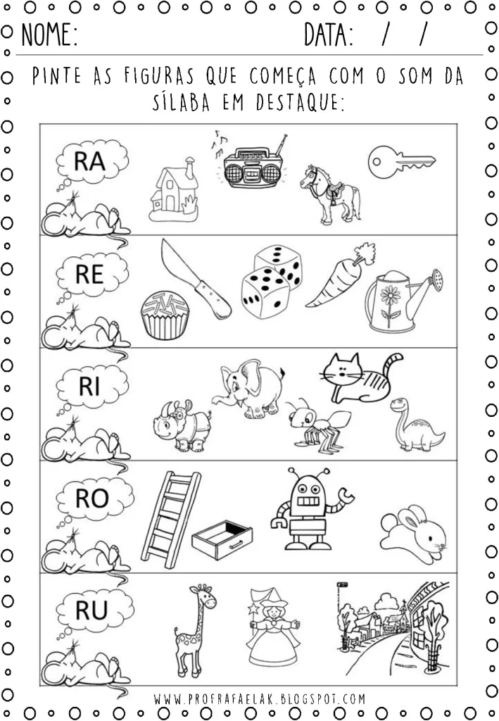 Atividades de Reforço: Alfabetização para Imprimir (PDF) — p26 | Atividades Educação Infantil (ensinoja.com.br)