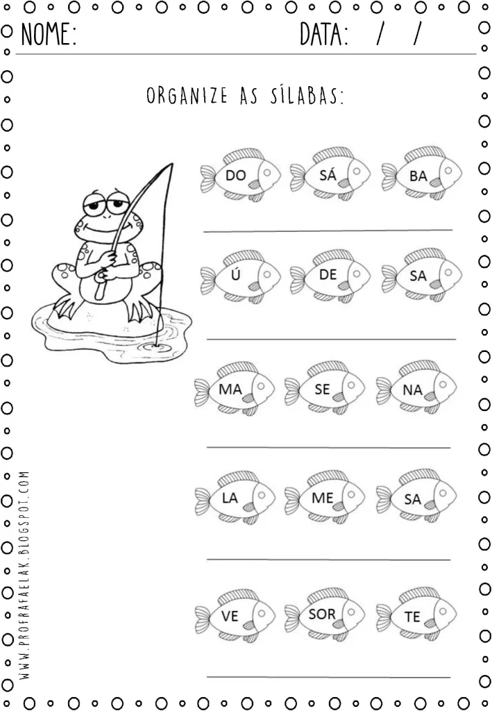 Atividades de Reforço: Alfabetização para Imprimir (PDF) — p27 | Atividades Educação Infantil (ensinoja.com.br)