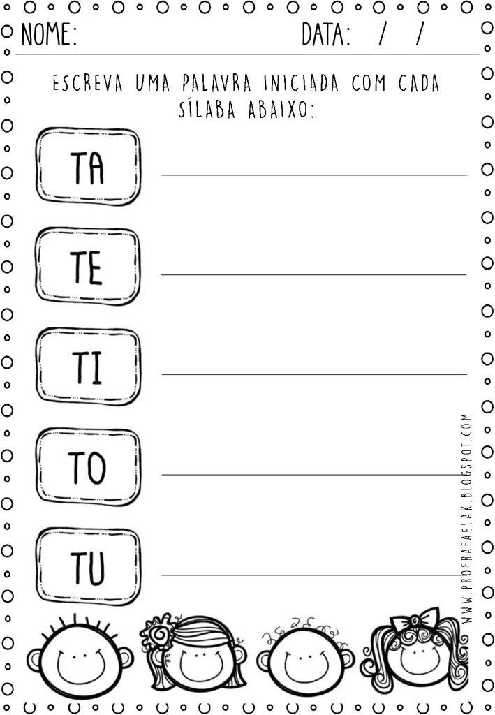 Atividades de Reforço: Alfabetização para Imprimir (PDF) — p30 | Atividades Educação Infantil (ensinoja.com.br)