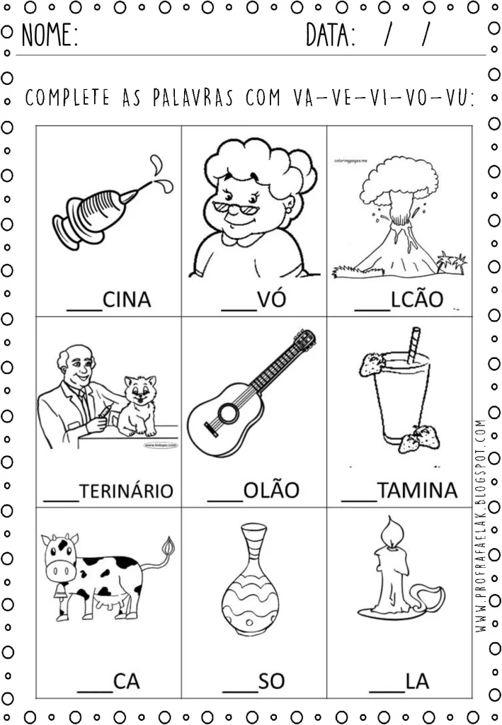 Atividades de Reforço: Alfabetização para Imprimir (PDF) — p31 | Atividades Educação Infantil (ensinoja.com.br)