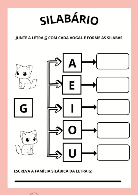 Atividades de silabário para crianças — p5 | Atividades Educação Infantil (ensinoja.com.br)