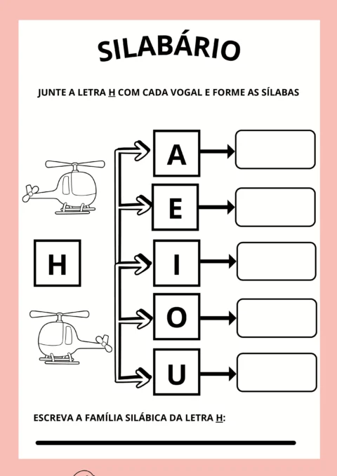 Atividades de silabário para crianças — p6 | Atividades Educação Infantil (ensinoja.com.br)