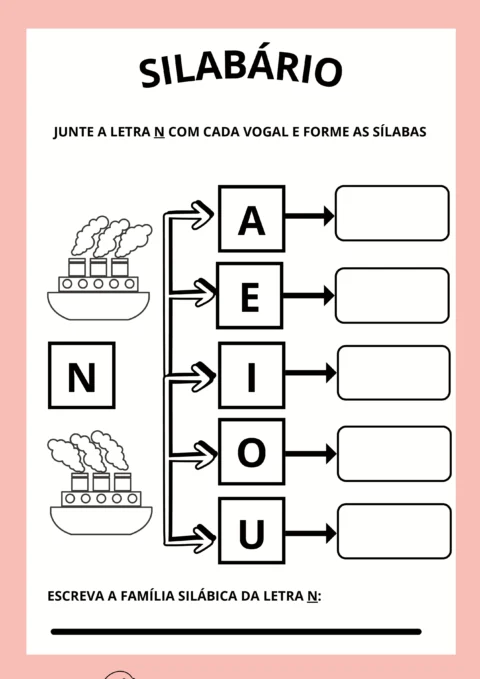 Atividades de silabário para crianças — p11 | Atividades Educação Infantil (ensinoja.com.br)