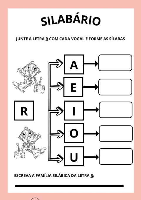Atividades de silabário para crianças — p13 | Atividades Educação Infantil (ensinoja.com.br)