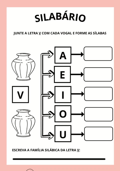 Atividades de silabário para crianças — p16 | Atividades Educação Infantil (ensinoja.com.br)