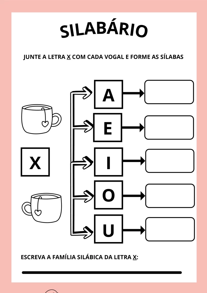 Atividades de silabário para crianças — p18 | Atividades Educação Infantil (ensinoja.com.br)