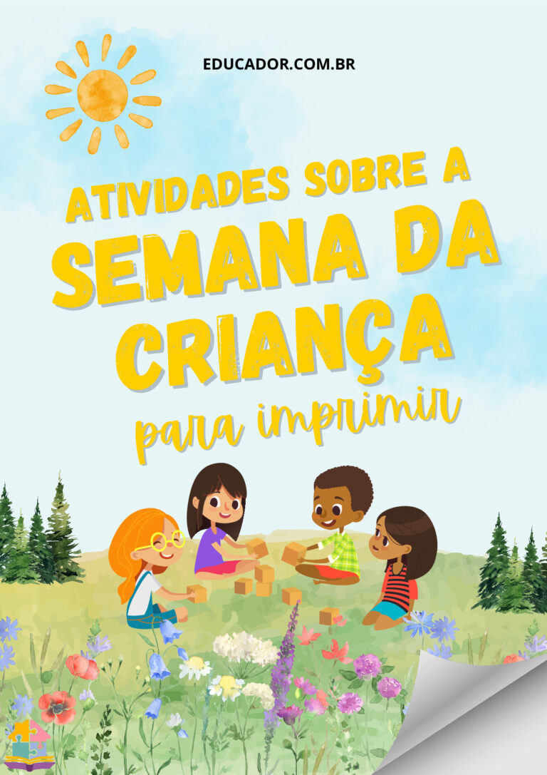 Atividades do Dia das Crianças para imprimir em PDF