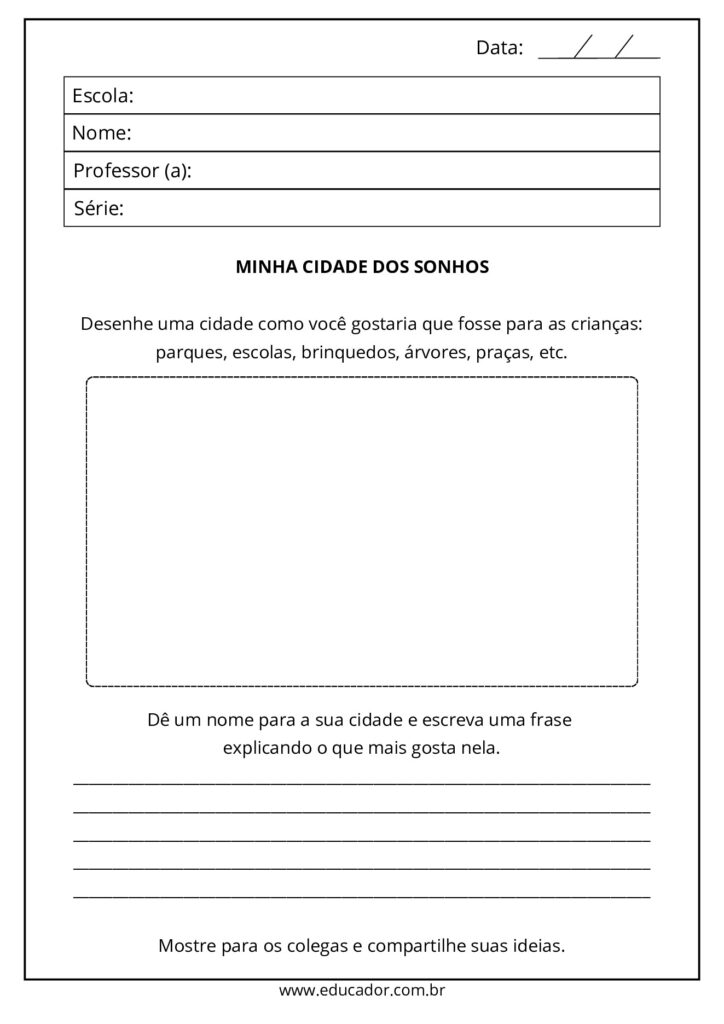 Atividades do Dia das Crianças para imprimir em PDF — p2 | Atividades Educação Infantil (ensinoja.com.br)