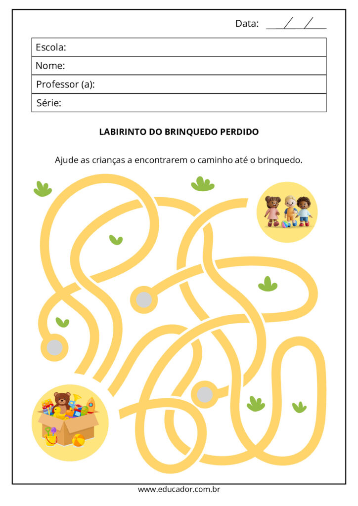 Atividades do Dia das Crianças para imprimir em PDF — p8 | Atividades Educação Infantil (ensinoja.com.br)