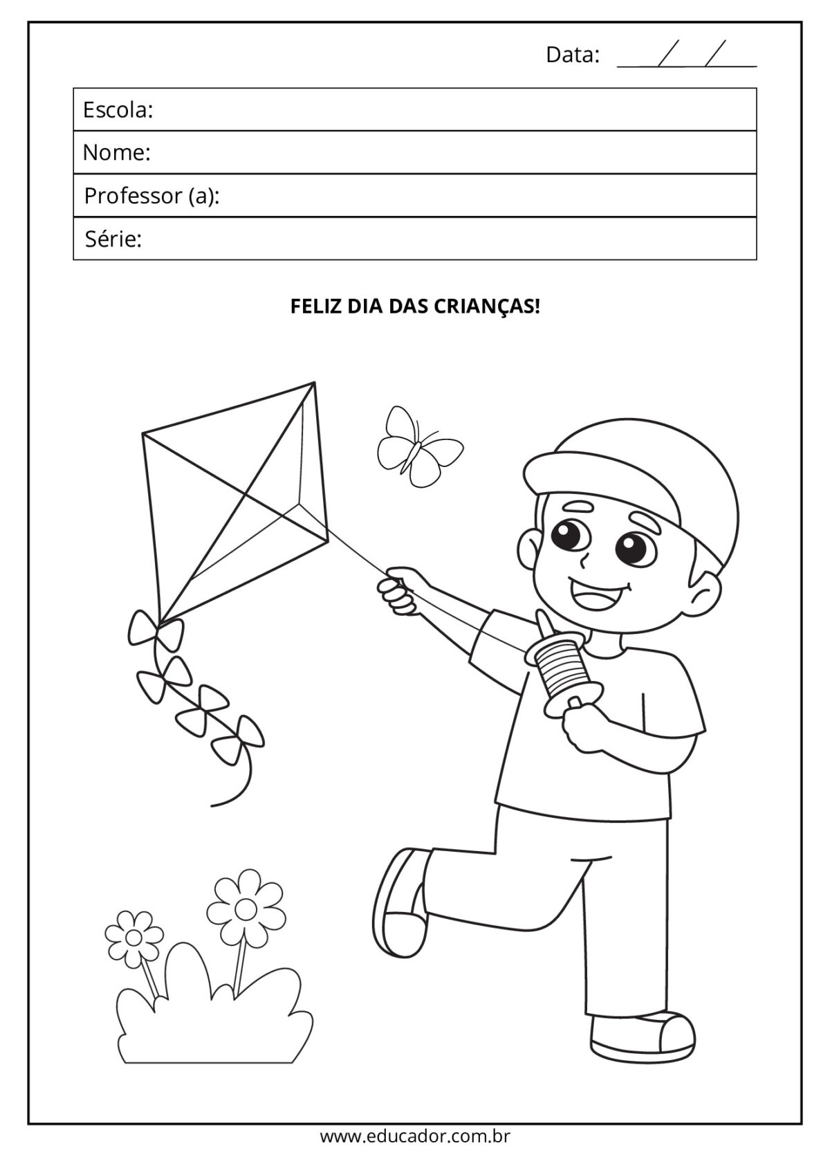 Atividades do Dia das Crianças para imprimir em PDF - Atividades ...