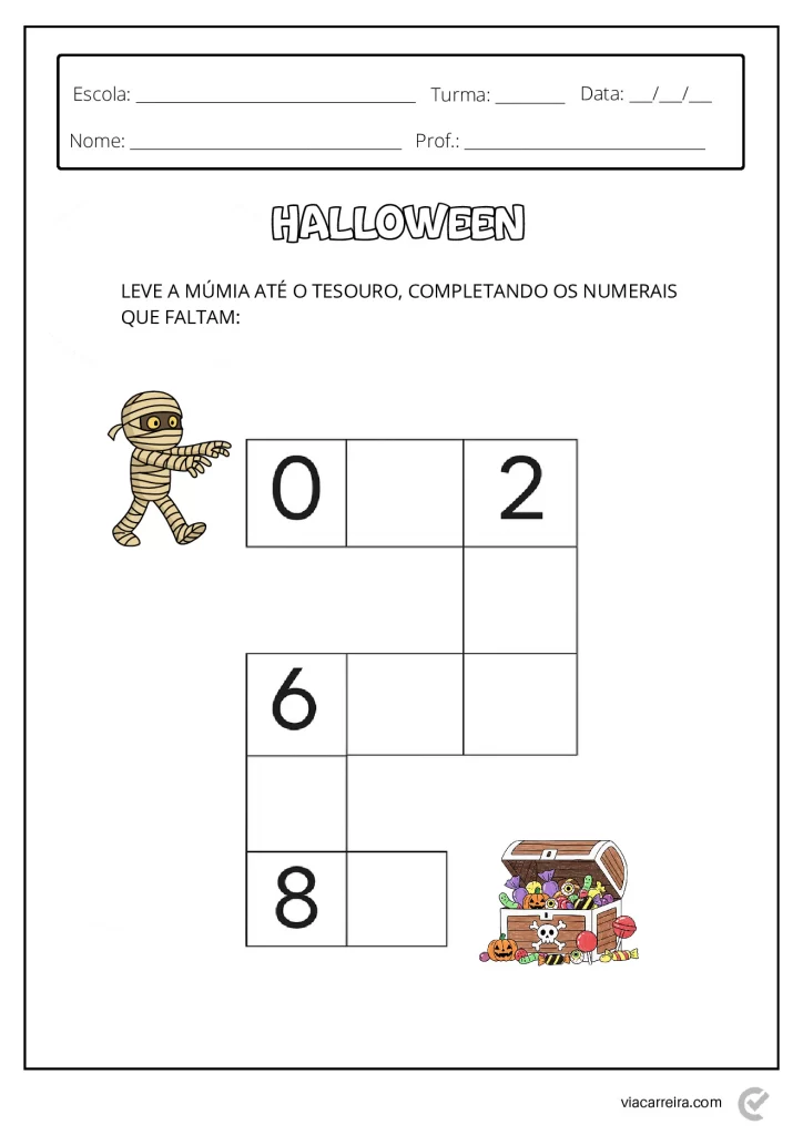 Atividades educativas para o Dia das Bruxas — p2 | Atividades Educação Infantil (ensinoja.com.br)