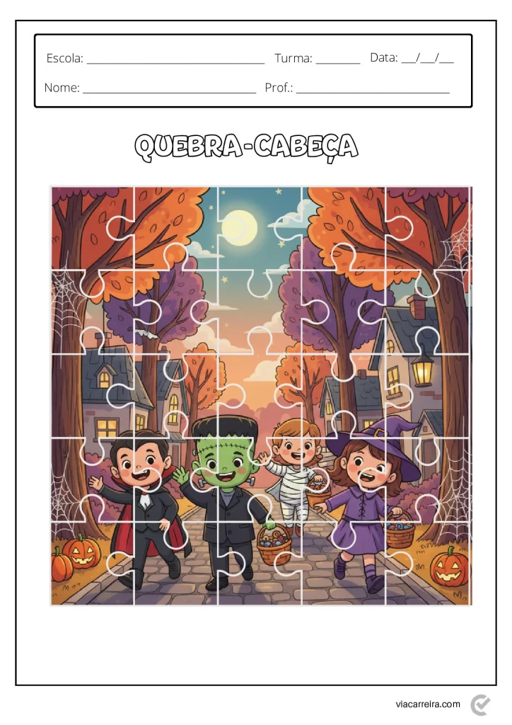 Atividades educativas para o Dia das Bruxas — p13 | Atividades Educação Infantil (ensinoja.com.br)