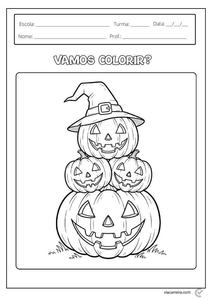Atividades educativas para o Dia das Bruxas — p23 | Atividades Educação Infantil (ensinoja.com.br)
