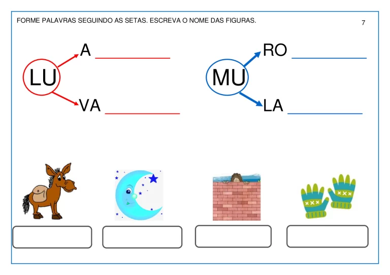 Atividades lúdicas para aprender sílabas — p7 | Atividades Educação Infantil (ensinoja.com.br)