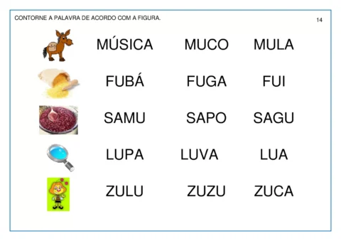 Atividades lúdicas para aprender sílabas — p14 | Atividades Educação Infantil (ensinoja.com.br)