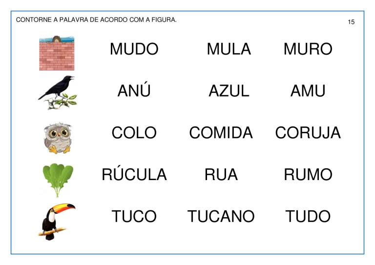 Atividades lúdicas para aprender sílabas — p15 | Atividades Educação Infantil (ensinoja.com.br)